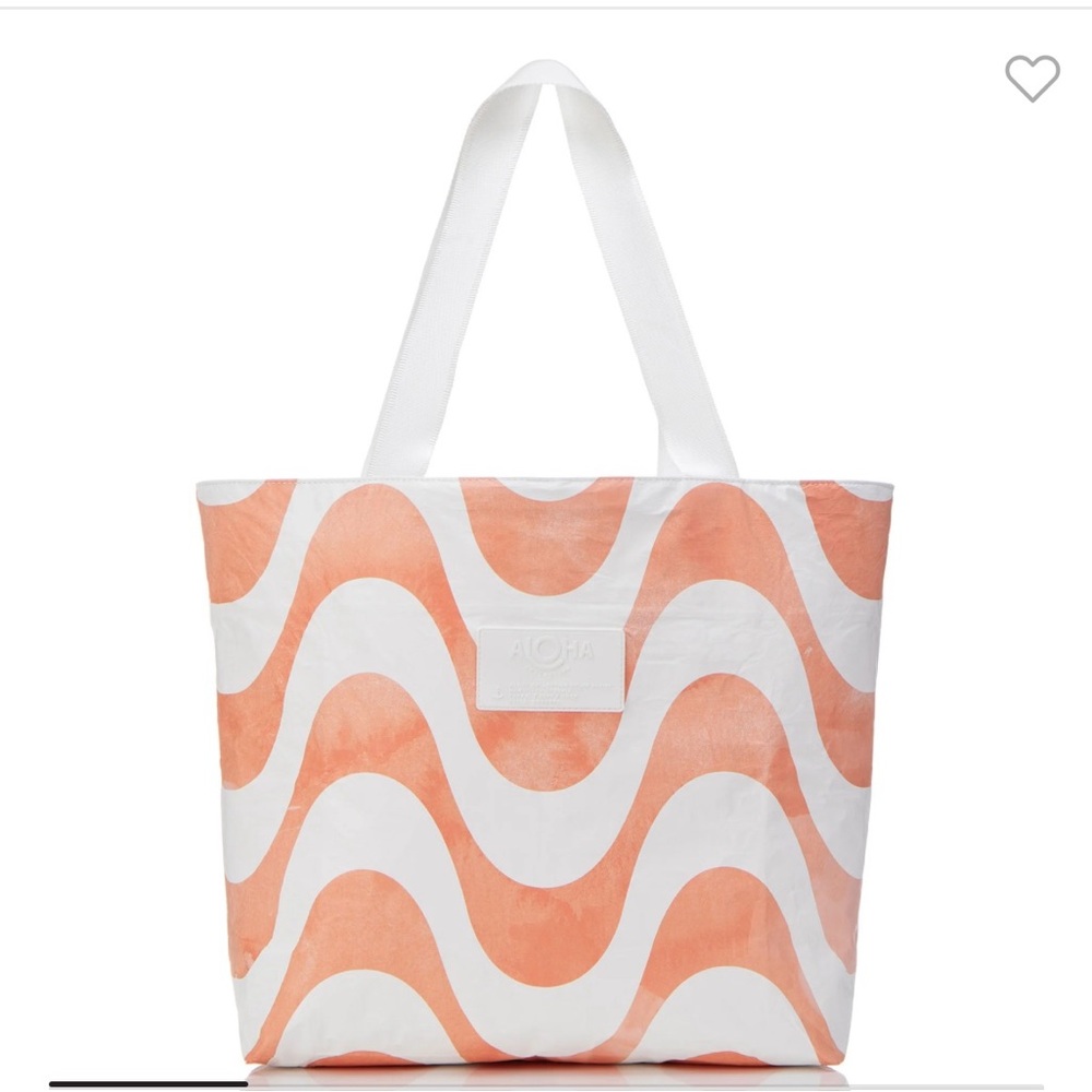 ALOHAS Calvary Day Tripper Coral Splash Tote